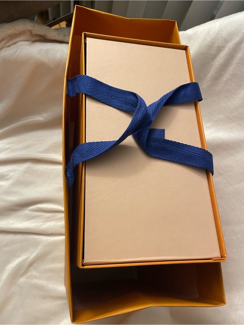 Genuine Louis Vuitton Empty Box & Shopping Bag Set (2-Piece Lot)